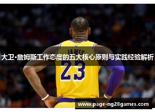 大卫·詹姆斯工作态度的五大核心原则与实践经验解析