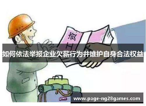 如何依法举报企业欠薪行为并维护自身合法权益